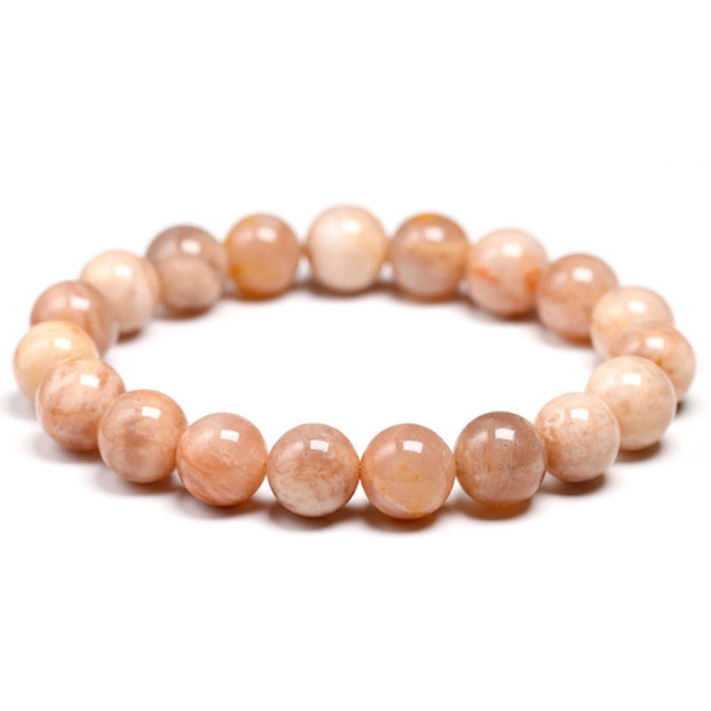 Natural Sunstone Beads DIY Beads Bracelets